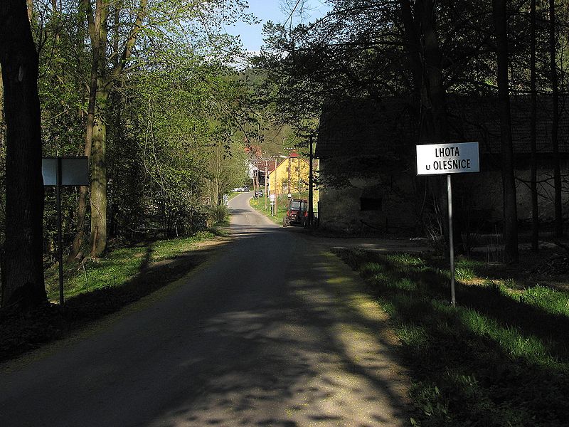 Vyklízení Lhota u Olešnice